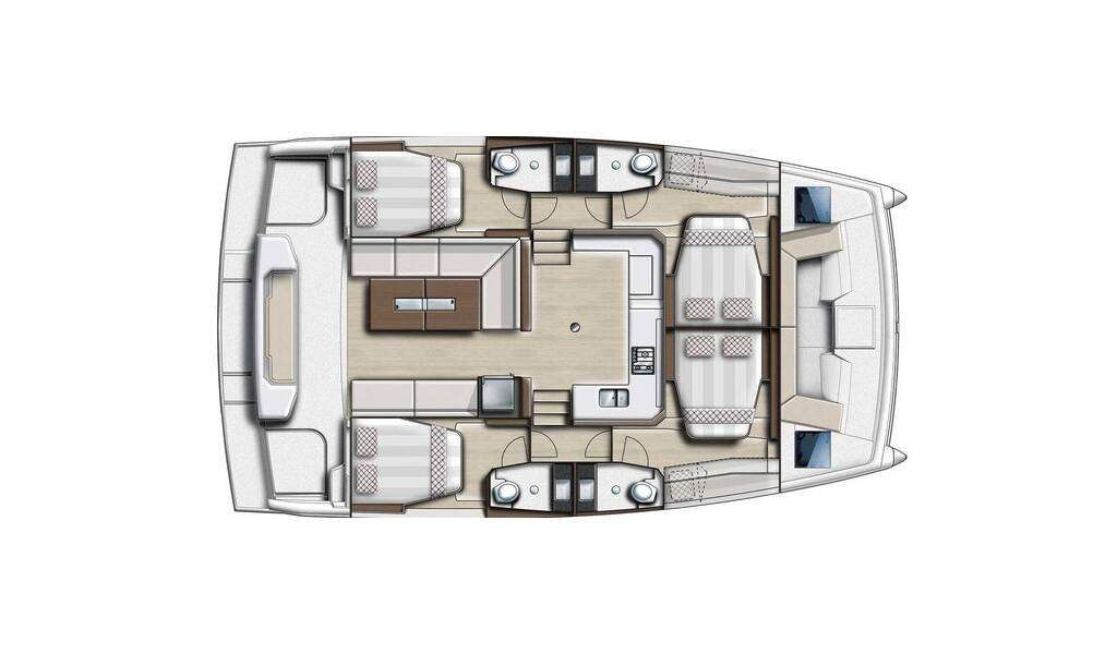 Plans du bateau Bali Catspace Voile