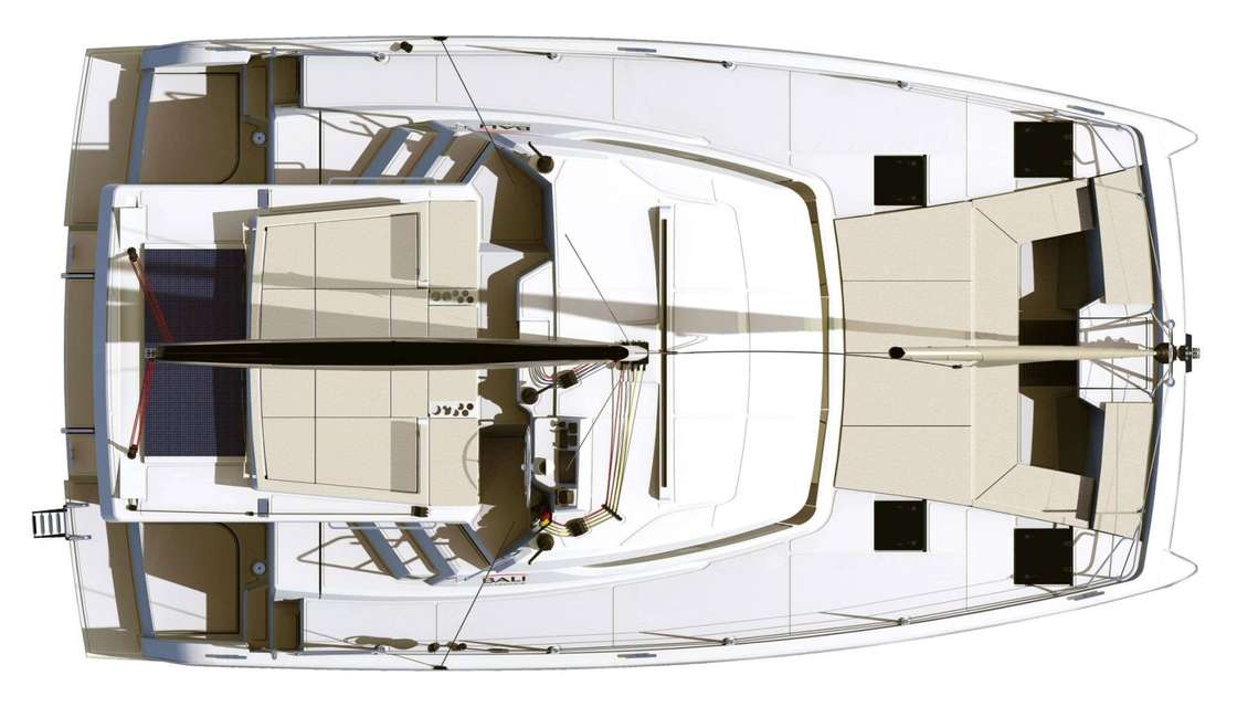 Plans du bateau Bali Catspace Voile