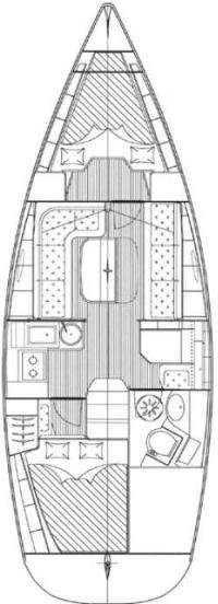 Plans du bateau Bavaria Cruiser 33