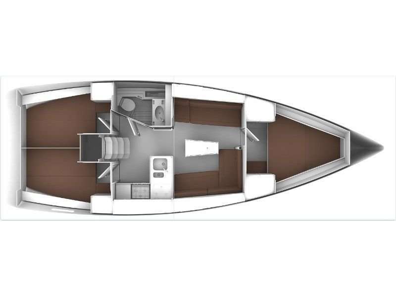 Plans du bateau Bavaria Cruiser 37