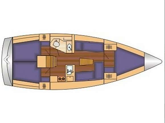 Plans du bateau Bavaria 37 Cruiser