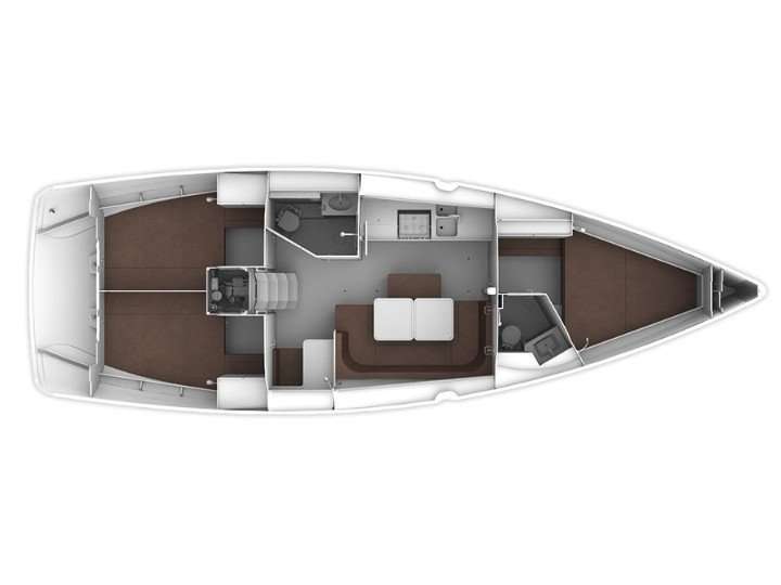 Plans du bateau Bavaria Cruiser 41