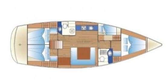 Plans du bateau Bavaria 47 Cruiser