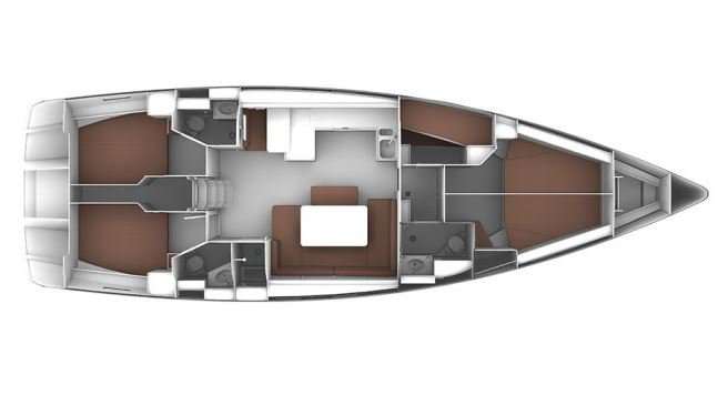 Bootslayouts Bavaria Cruiser 51