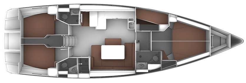 Bootslayouts Bavaria Cruiser 51