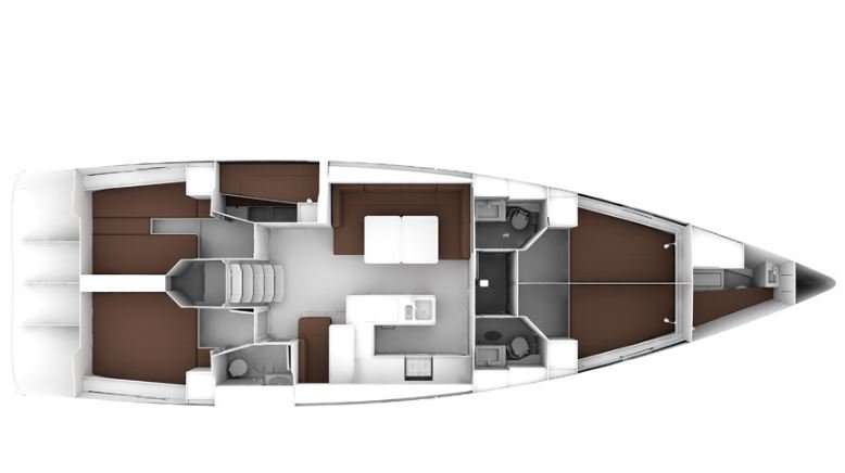 Bootslayouts Bavaria 56 Cruiser