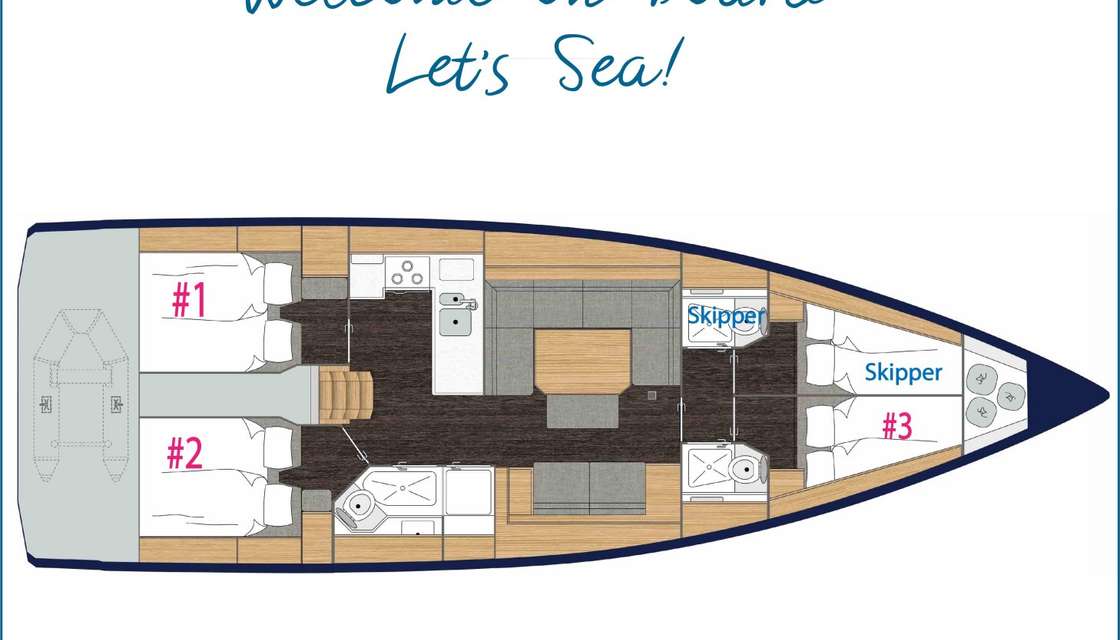 Bootslayouts Bavaria C45