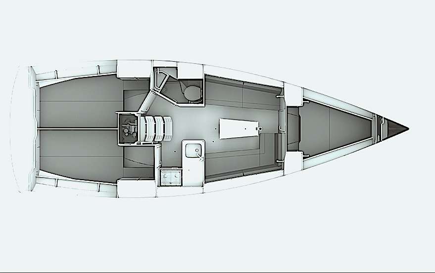 Plans du bateau Bavaria Cruiser 34