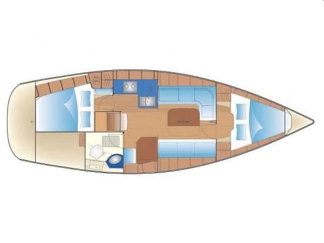 Bootslayouts Bavaria Cruiser 34