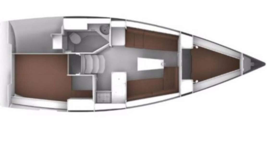 Plans du bateau Bavaria Cruiser 34