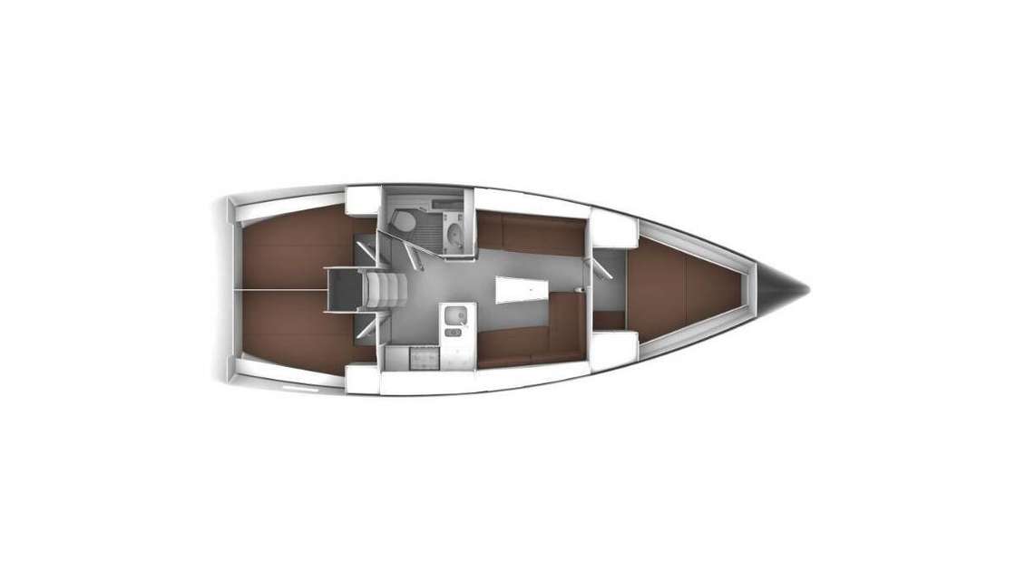 Plans du bateau Bavaria Cruiser 37