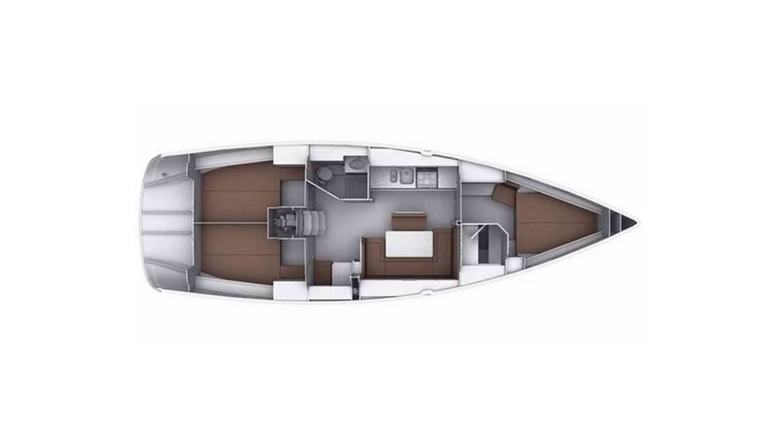 Bootslayouts Bavaria Cruiser 40