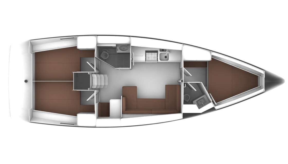 Układ Bavaria Cruiser 41