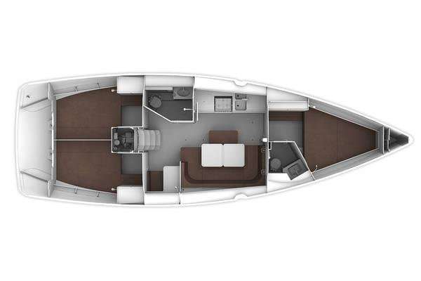 Plans du bateau Bavaria Cruiser 41