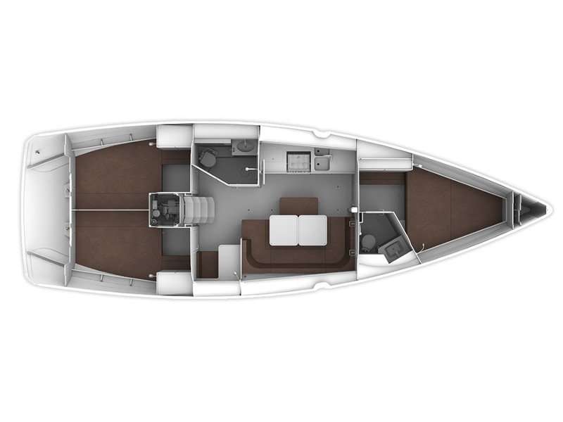 Układ Bavaria Cruiser 41