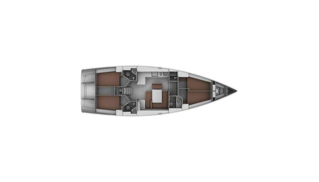Plans du bateau Bavaria Cruiser 45