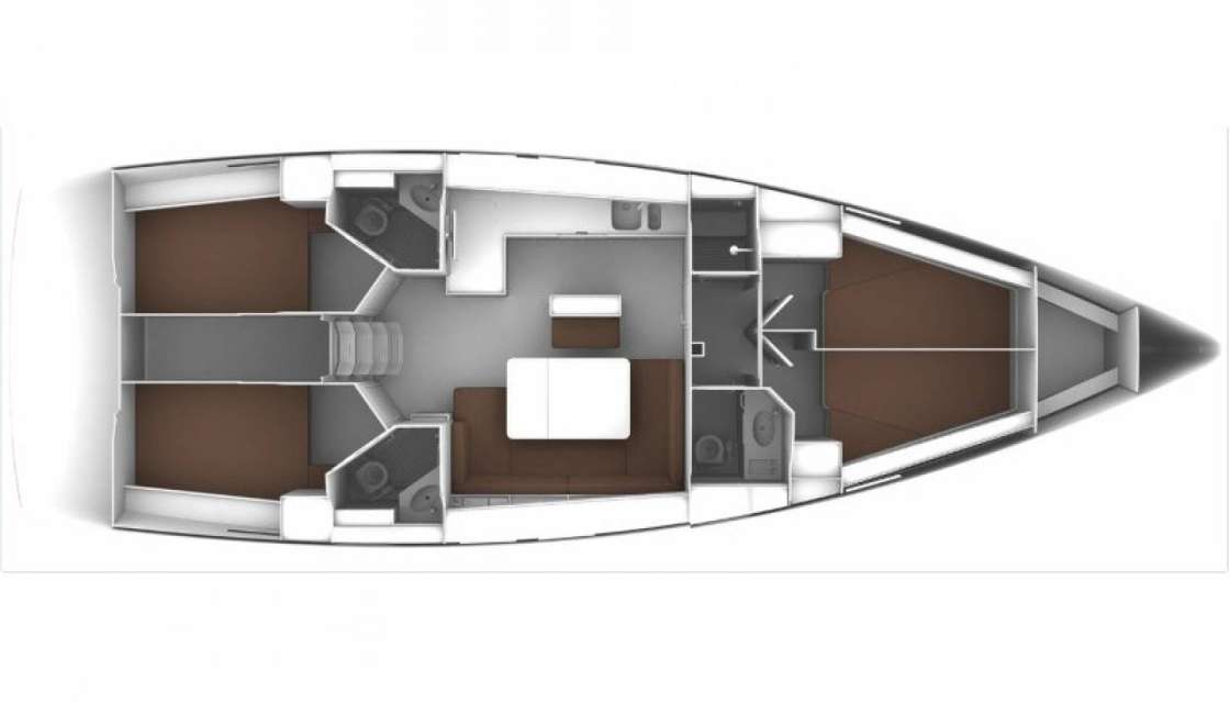 Plans du bateau Bavaria Cruiser 46