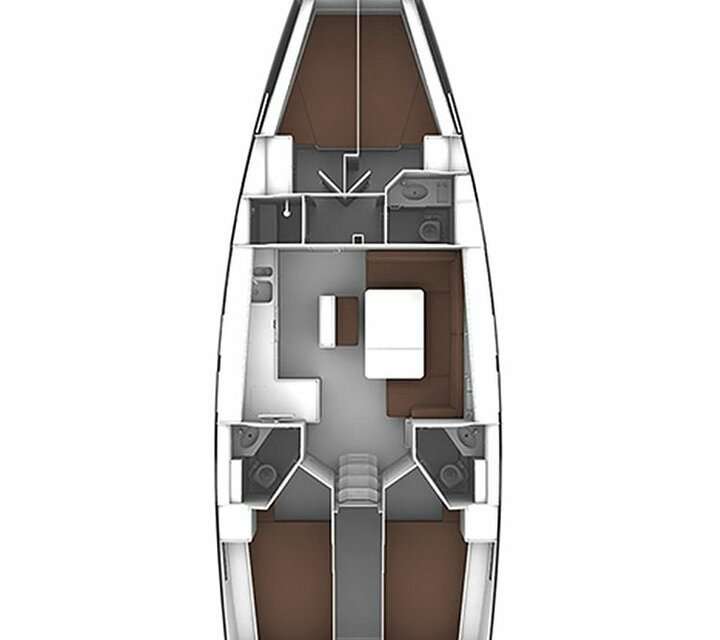 Układ Bavaria Cruiser 46