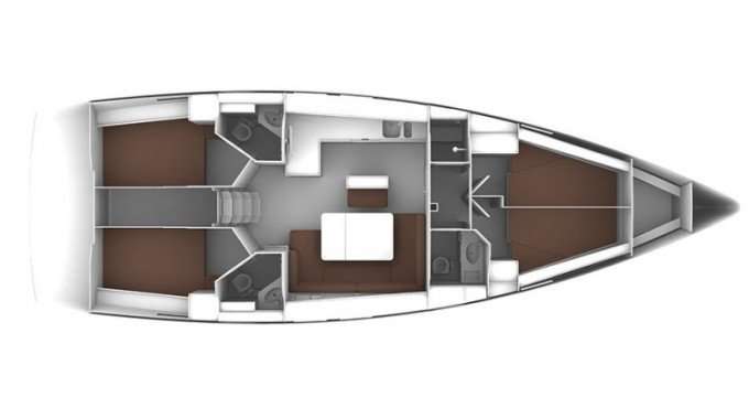 Plans du bateau Bavaria 46 Cruiser