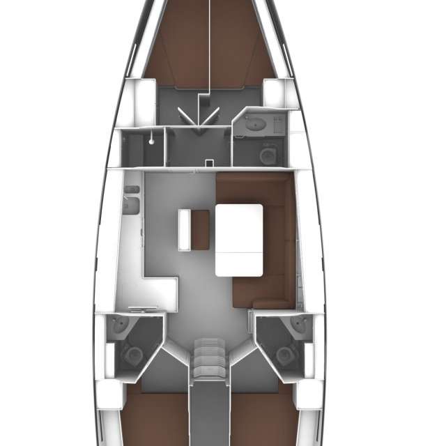 Plans du bateau Bavaria Cruiser 46