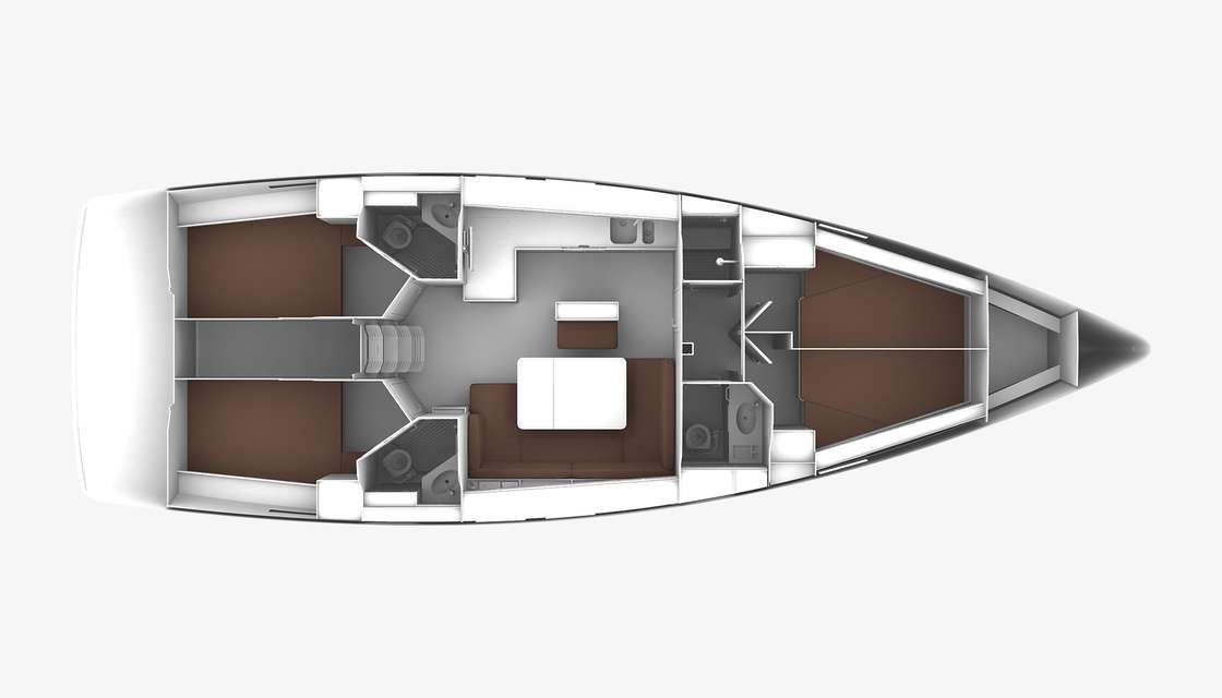 Plans du bateau Bavaria Cruiser 46