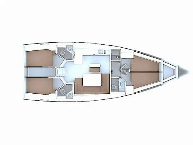 Plans du bateau Bavaria Cruiser 46