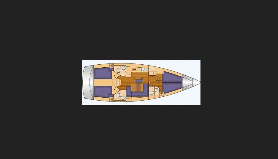 Plans du bateau Bavaria Cruiser 46