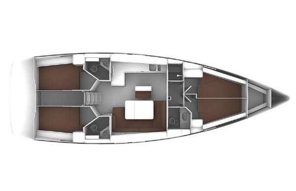 Plans du bateau Bavaria Cruiser 46