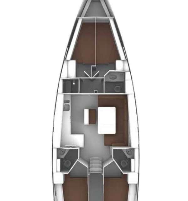 План яхты Bavaria Cruiser 46 Style