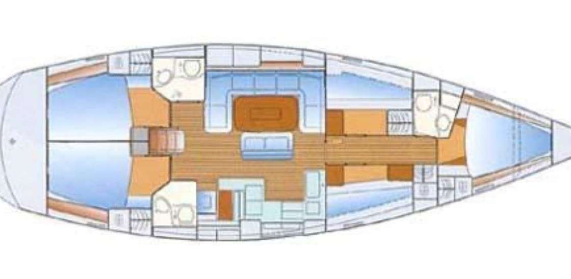 Plans du bateau Bavaria Cruiser 50