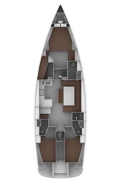 Plans du bateau Bavaria Cruiser 50