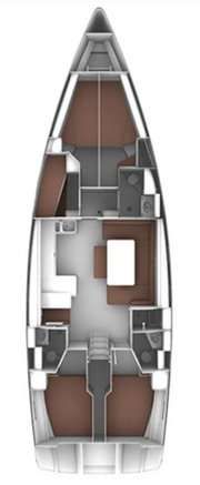 Plans du bateau Bavaria Cruiser 51