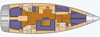 Bootslayouts Bavaria Cruiser 51