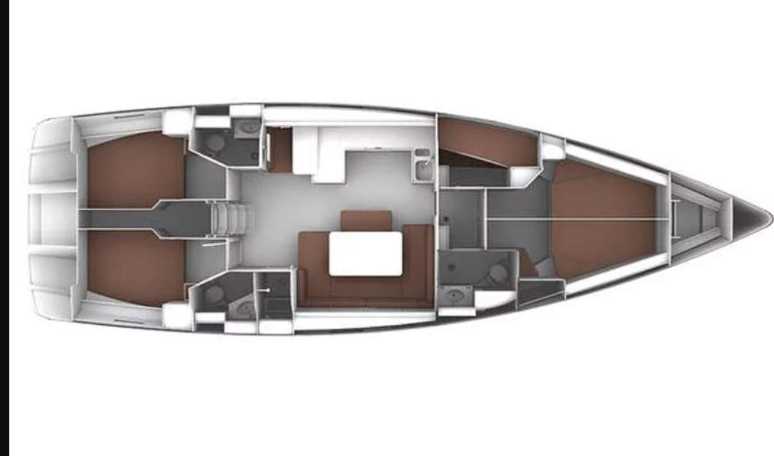 Bootslayouts Bavaria Cruiser 51