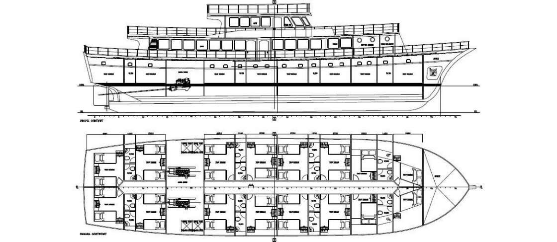 Plans du bateau Boreas