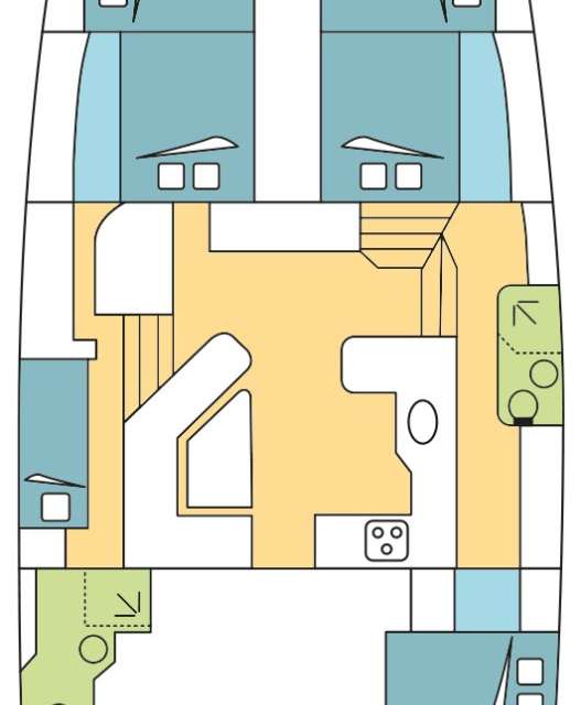 Plans du bateau Conquest 44