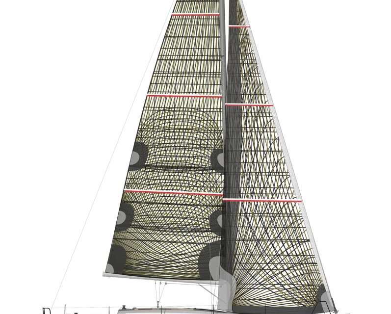 Distribución del barco Dufour 382 Grand Large