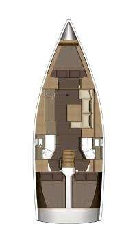 Plans du bateau Dufour 382 Grand Large