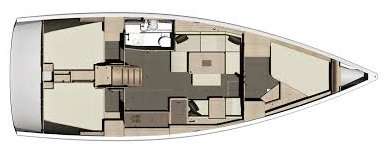 Bootslayouts Dufour 410 Grand Large