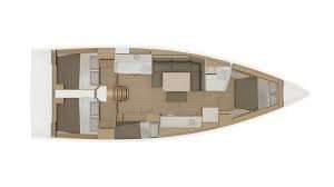 Plans du bateau Dufour 430 Grand Large