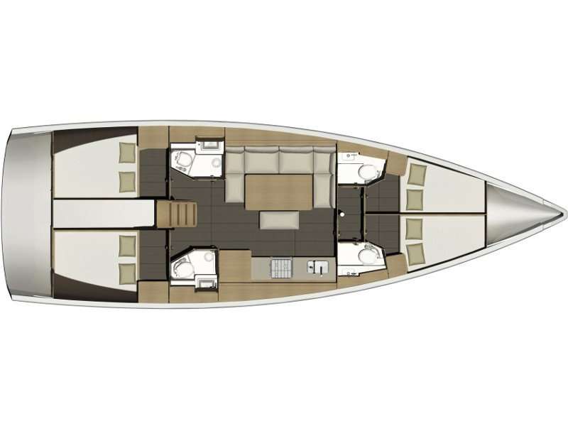 Plans du bateau Dufour 460 Grand Large