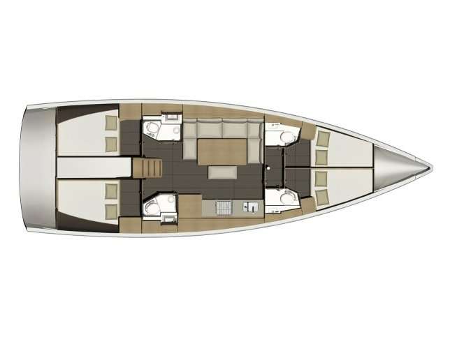 Plans du bateau Dufour 460 Grand Large