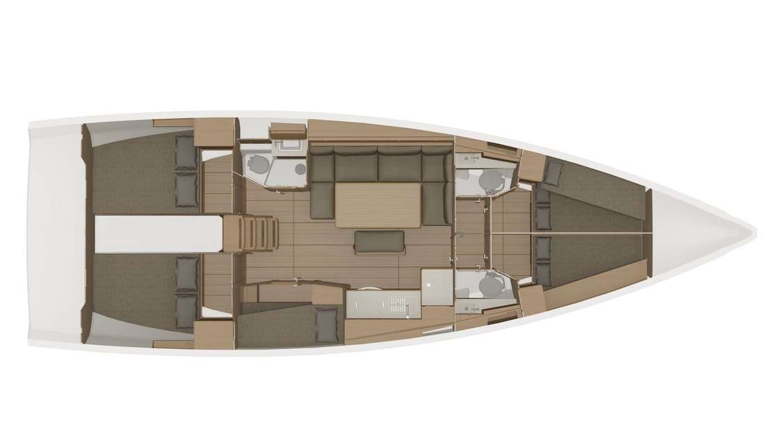 Bootslayouts Dufour 460 Grand Large