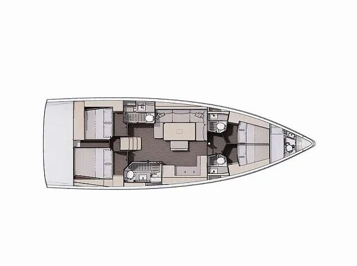 Plans du bateau Dufour 470