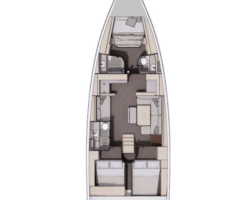 Bootslayouts Dufour 470