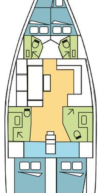 Plans du bateau Dufour 470