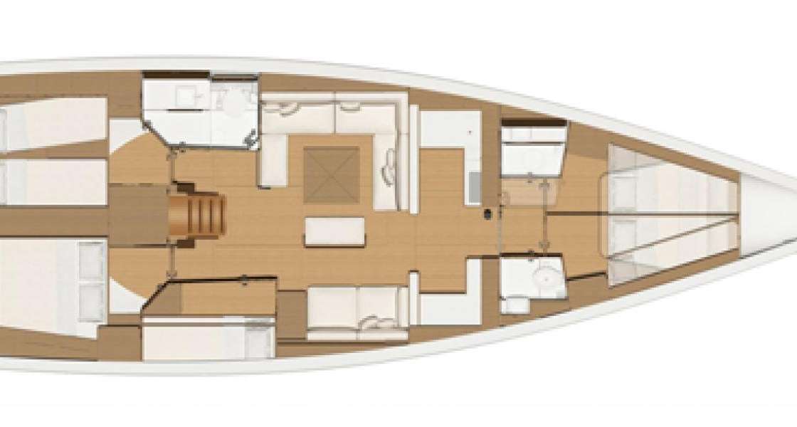Plans du bateau Dufour 520 Grand Large