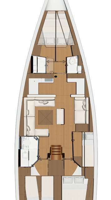 Plans du bateau Dufour 520 Grand Large