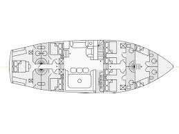 Layout of the boat Dvi Marije