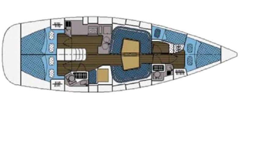 Plans du bateau Elan Impression 434